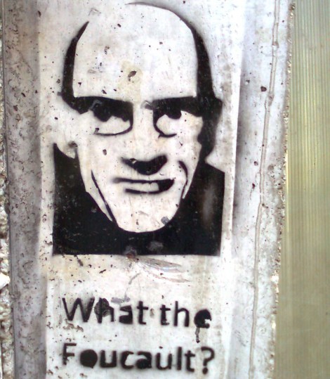 michel foucault street art