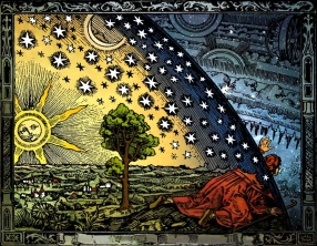 Flammarion woodcut altered